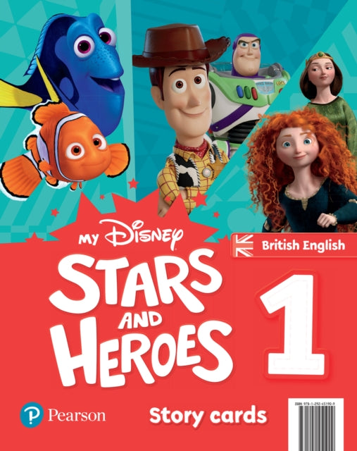 Book cover of: My Disney Stars and Heroes British Edition Level 1 Story Cards