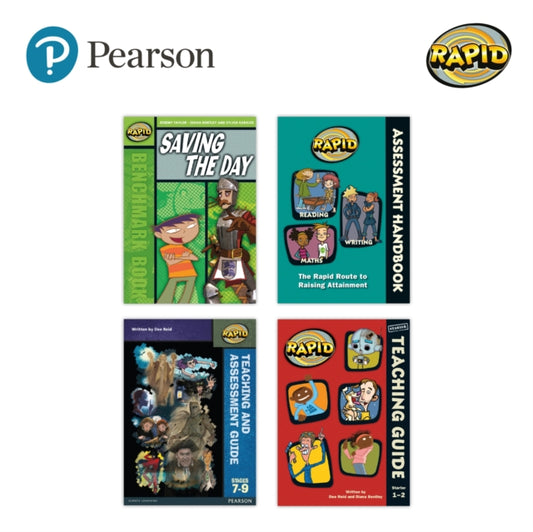 Book cover of: Rapid Reading Teacher Guides and Assessment Books Pack