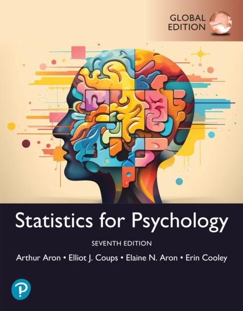 Book cover of: Statistics for Psychology, Global Edition