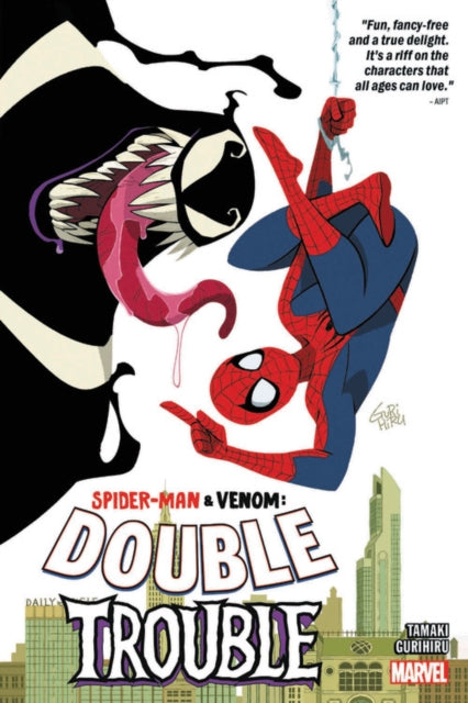 Book cover of: Spider-Man & Venom: Double Trouble. By: Gurihiru