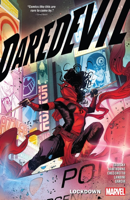 Book cover of: Daredevil By Chip Zdarsky Vol. 7: Lockdown. By: Marvel Comics
