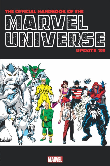 Book cover of: Official Handbook Of The Marvel Universe: Update '89 Omnibus. By: Peter Sanderson