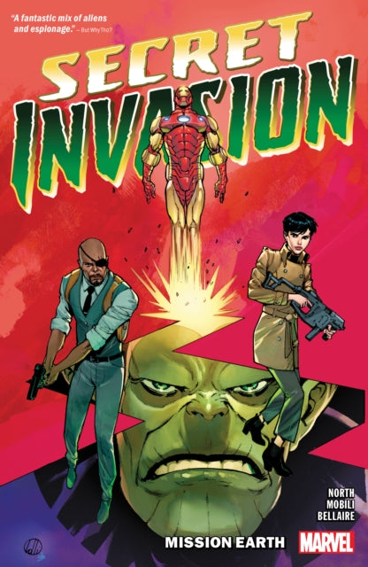 Book cover of: Secret Invasion: Mission Earth. By: Ryan North