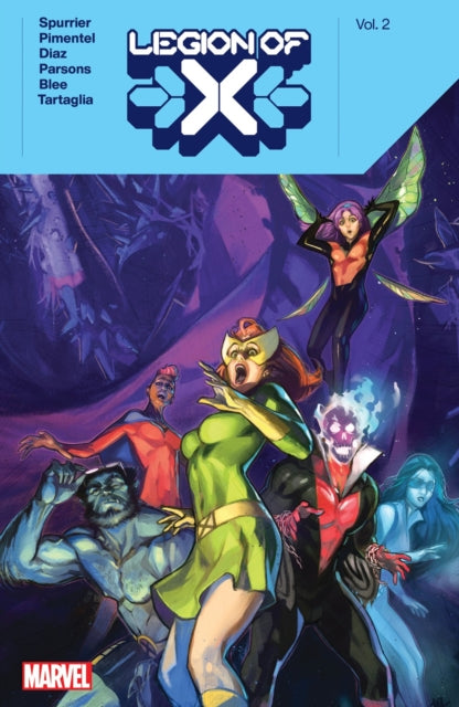 Book cover of: Legion of X by Si Spurrier Vol. 2. By: Si Spurrier
