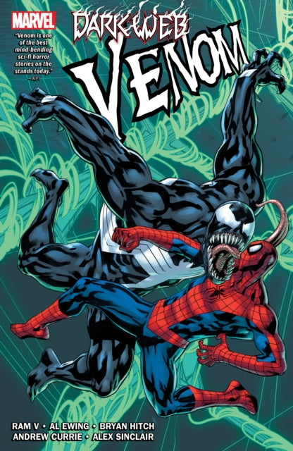 Book cover of: Venom by Al Ewing & Ram V Vol. 3: Dark Web. By: Al Ewing
