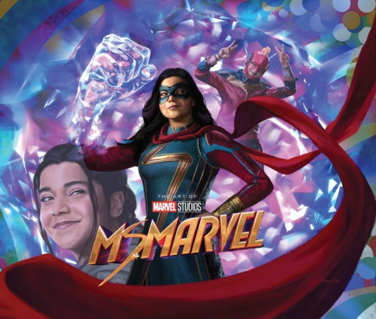 Book cover of: Marvel Studios' Ms. Marvel: The Art of The Series. By: Jess Harrold