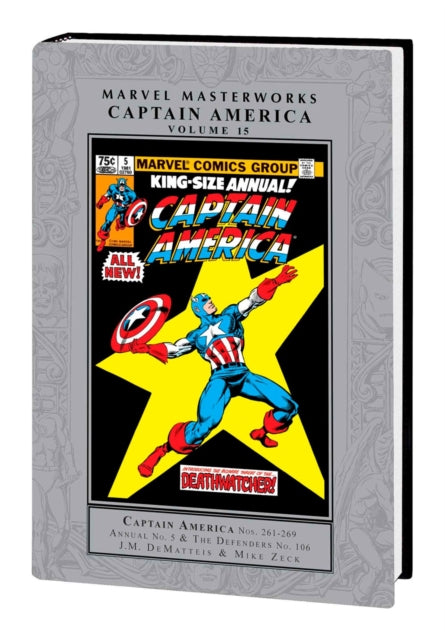 Book cover of: Marvel Masterworks: Captain America Vol. 15. By: J. M. DEMATTIS
