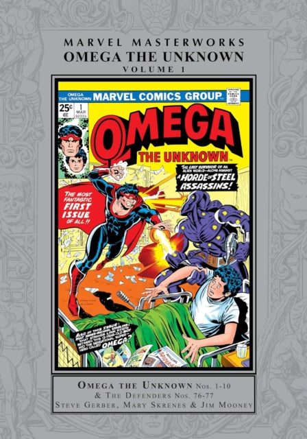 Book cover of: Marvel Masterworks: Omega The Unknown Vol. 1. By: Steve Gerber