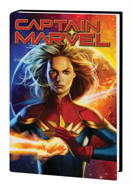 Book cover of: Captain Marvel by Kelly Thompson Omnibus Vol. 1. By: Kelly Thompson