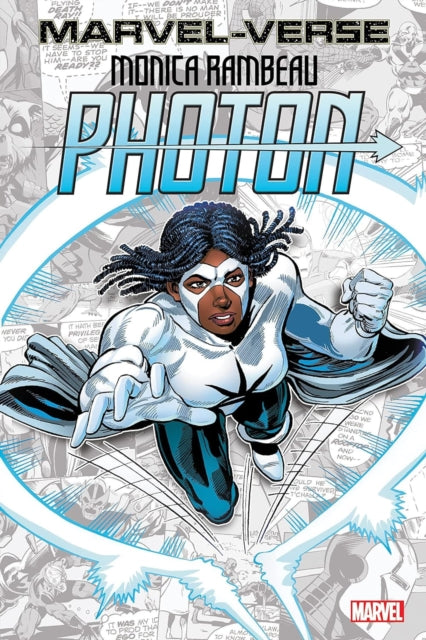 Book cover of: Marvel-Verse: Monica Rambeau - Photon. By: Roger Stern