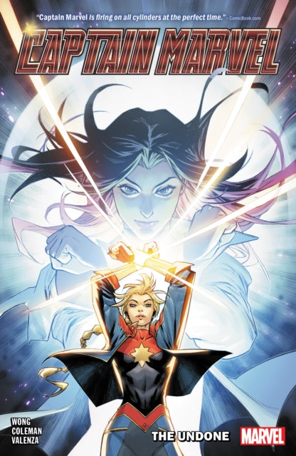 Book cover of: Captain Marvel by Alyssa Wong Vol. 2: The Undone. By: Alyssa Wong