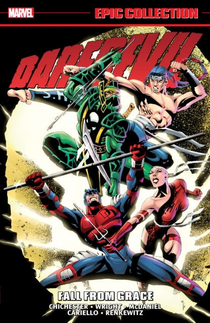 Book cover of: Daredevil Epic Collection: Fall From Grace (New Printing). By: D. G. Chichester