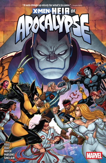 Book cover of: X-Men: Heir of Apocalypse. By: Steve Foxe