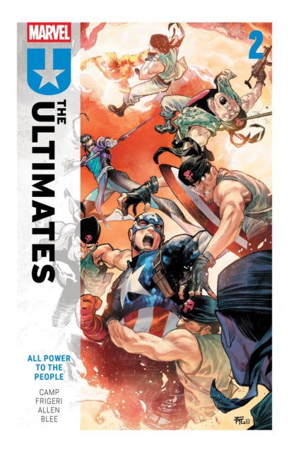 Book cover of: Ultimates by Deniz Camp Vol. 2: All Power To The People