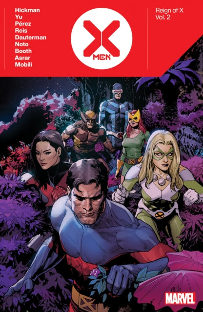 Book cover of: X-Men: Reign of X By Jonathan Hickman Vol. 2. By: Jonathan Hickman