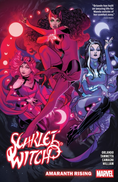 Book cover of: Scarlet Witch by Steve Orlando Vol. 5. By: Steve Orlando