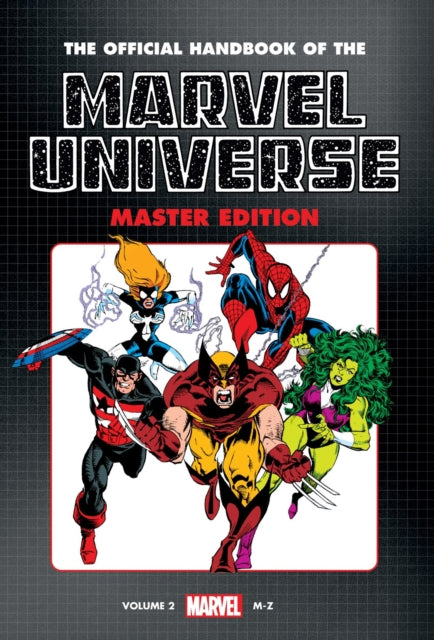 Book cover of: Official Handbook of The Marvel Universe: Master Edition Omnibus Vol. 2. By: Len Kaminski