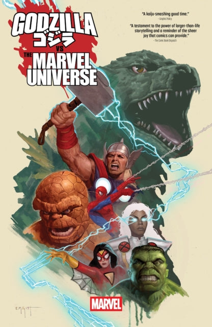 Book cover of: Godzilla Vs. The Marvel Universe