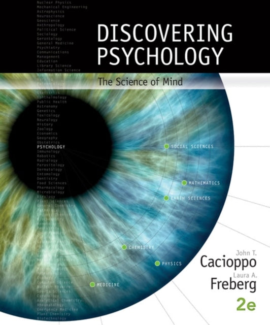 Book cover of: Discovering Psychology. By: John T. Cacioppo