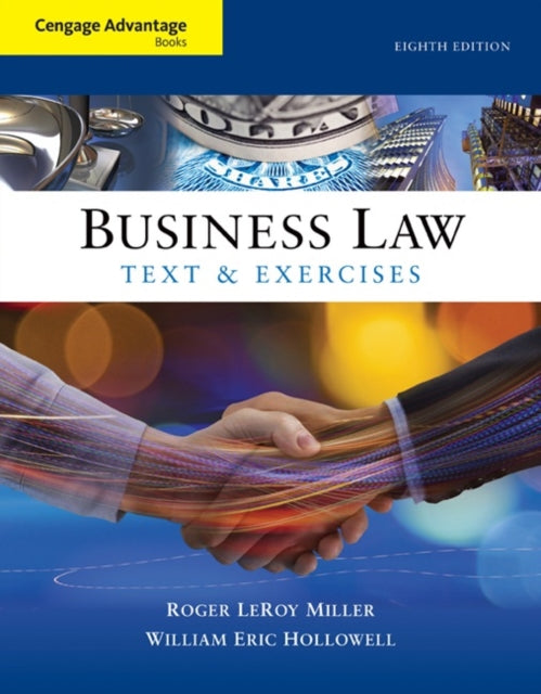 Book cover of: Cengage Advantage Books: Business Law. By: Roger LeRoy Miller