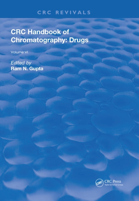 Book cover of: CRC Handbook of Chromatography. By: Ram N. Gupta