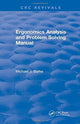 Book cover of: Ergonomics Analysis and Problem Solving Manual. By: Michael J. Burke