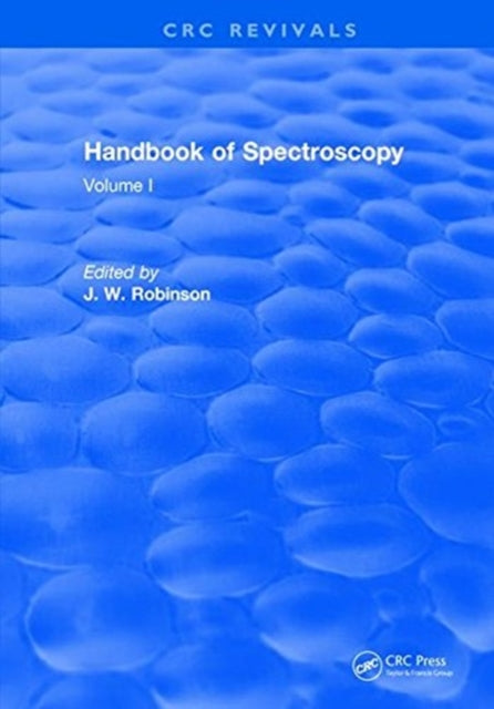 Book cover of: Handbook of Spectroscopy. By: J. W. Robinson