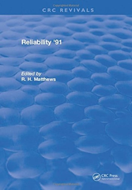Book cover of: Reliability 91. By: R. H. Matthews