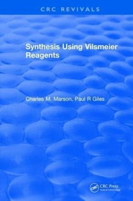 Book cover of: Synthesis Using Vilsmeier Reagents. By: C. M. Marson