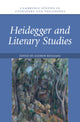 Book cover of: Heidegger and Literary Studies. By: Andrew Benjamin