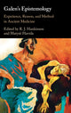 Book cover of: Galen's Epistemology. By: R. J. Hankinson