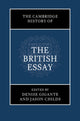 Book cover of: Cambridge History of the British Essay. By: Denise Gigante