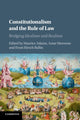 Book cover of: Constitutionalism and the Rule of Law. By: Maurice Adams
