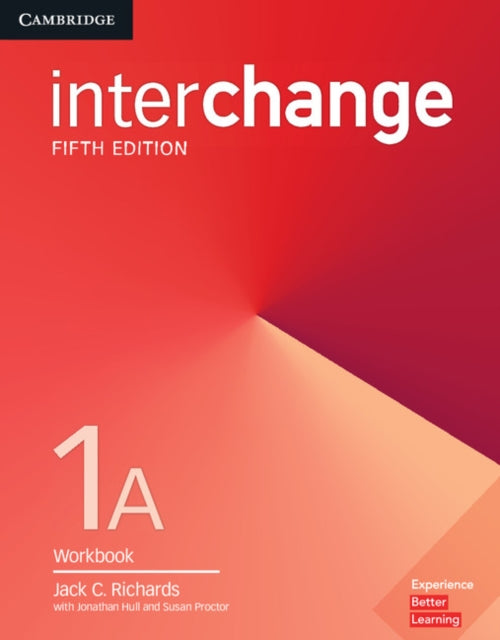 Book cover of: Interchange Level 1A Workbook. By: Jack C. Richards