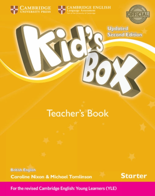 Book cover of: Kid's Box Starter Teacher's Book British English. By: Lucy Frino