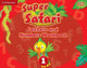 Book cover of: Super Safari Level 1 Letters and Numbers Workbook