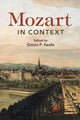 Book cover of: Mozart in Context. By: Simon Keefe