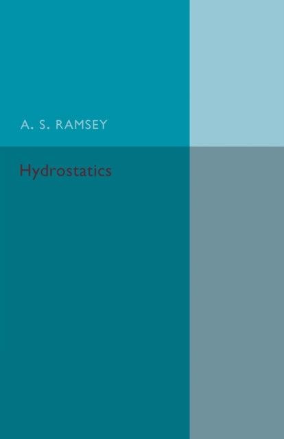 Book cover of: Hydrostatics. By: A. S. Ramsey