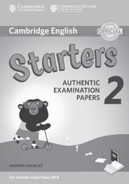 Book cover of: Cambridge English Young Learners 2 for Revised Exam from 2018 Starters Answer Booklet