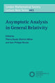 Book cover of: Asymptotic Analysis in General Relativity. By: Thierry Daudé