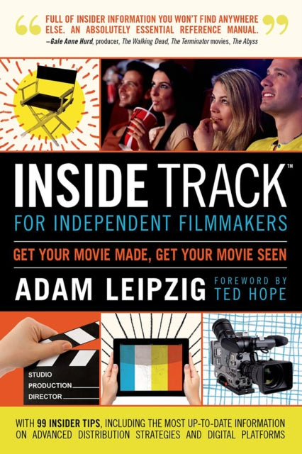 Book cover of: Inside Track for Independent Filmmakers. By: Adam Leipzig