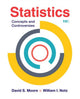Book cover of: Statistics: Concepts and Controversies