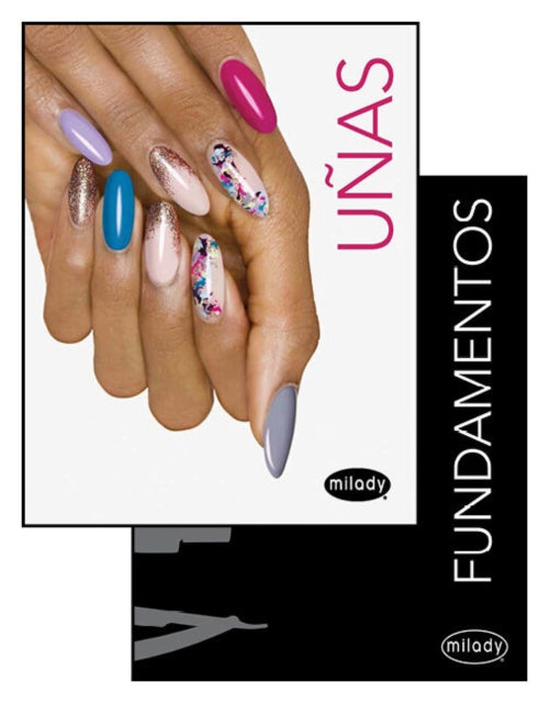 Book cover of: Spanish Translated Workbook for Milady Standard Nail Technology. By: Milady