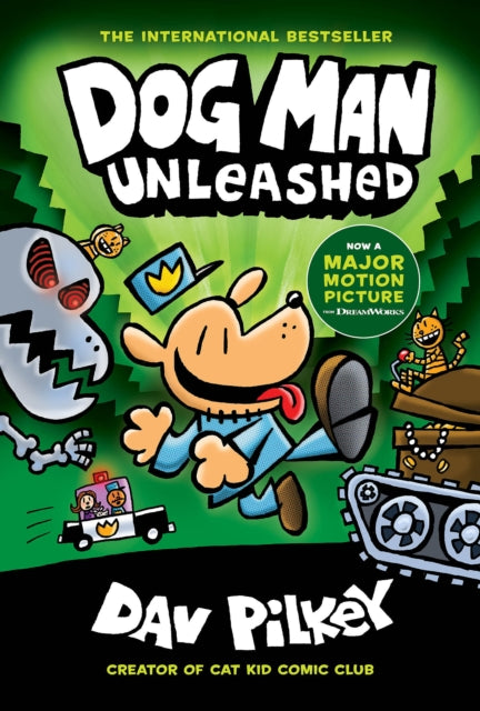 Book cover of: Dog Man Unleashed (HB) (NE). By: Dav Pilkey