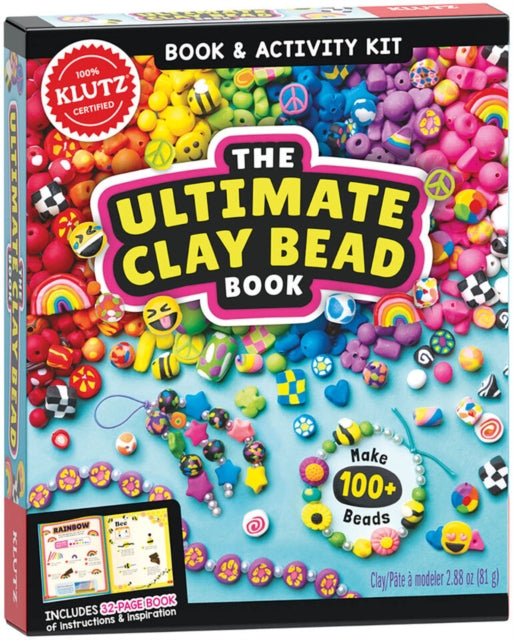 Book cover of: Ultimate Clay Bead Book. By: Editors of Klutz