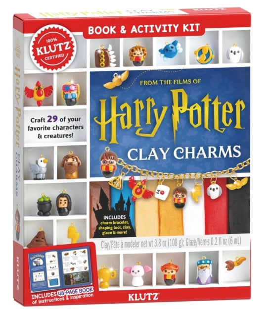 Book cover of: Harry Potter Clay Charms. By: Editors of Editors of Klutz