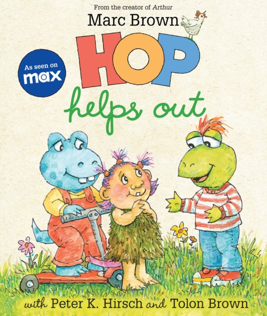 Book cover of: Hop Helps Out. By: Marc Brown