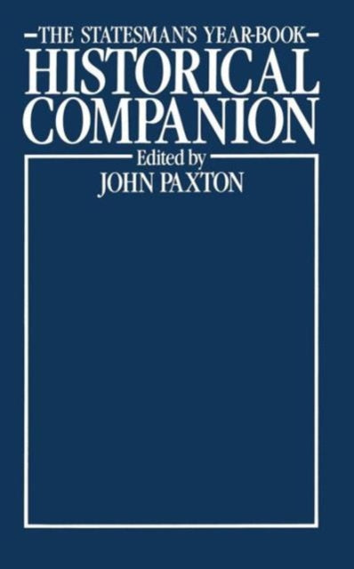 The Statesman’s Year-Book Historical Companion