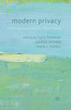 Book cover of: Modern Privacy. By: Harry Blatterer