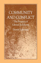 Book cover of: Community and Conflict. By: D. Edyvane